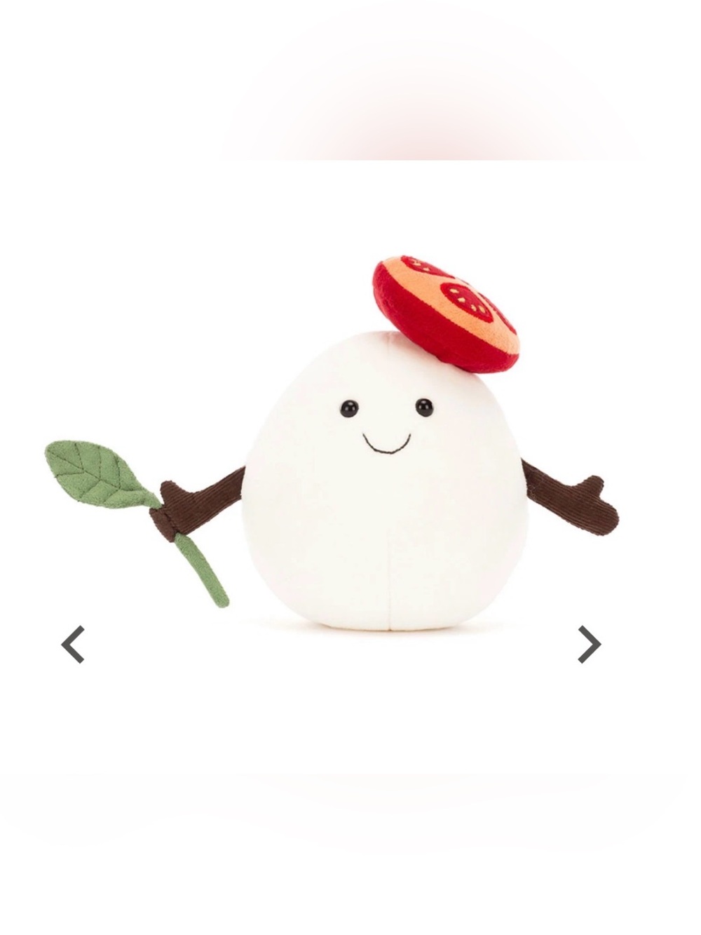 NWT Jellycat Aumesables Mozzarella